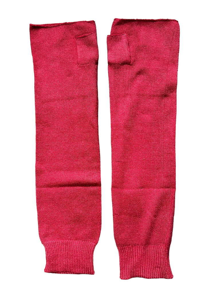 WDTS - Arm warmers in Berry wool