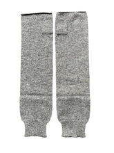 WDTS - Arm warmers in grey wool