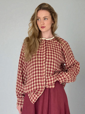 Caraval Top Red Square