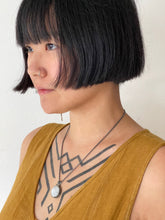 WDTS Mini Pavani Necklace - Black onyx stone