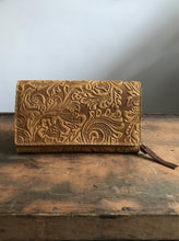 CollardManson Classic wallet - Tan Floral