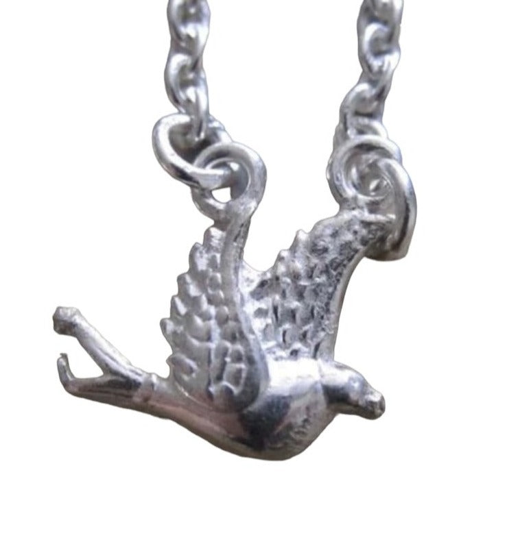 CollardManson 925 silver Little Bird Necklace