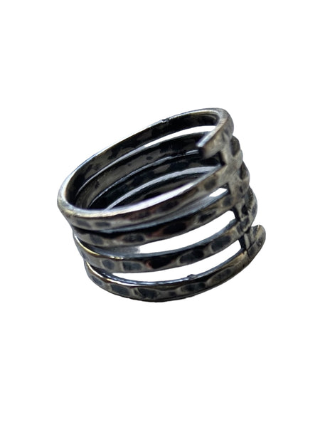 925 silver spiral ring