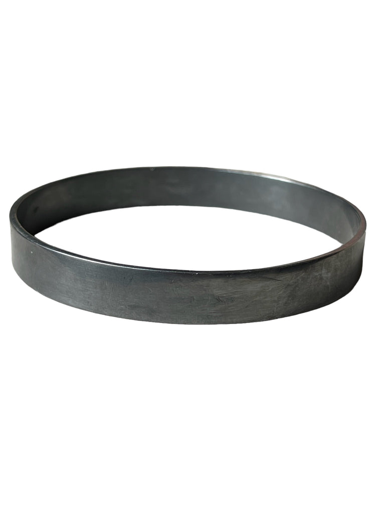 WDTS Wide Bangle - 925 Silver OXIDISED