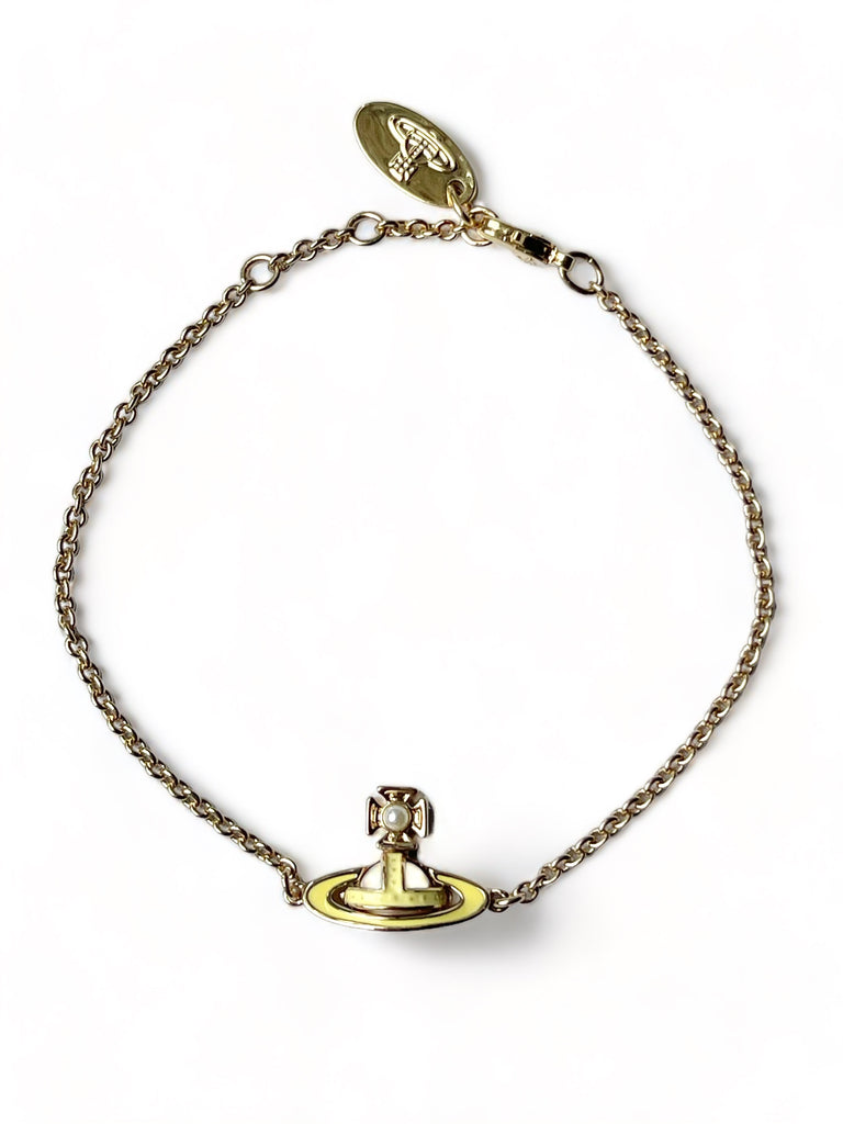 Vivienne Westwood Simonetta Bas Relief Bracelet - Gold Tone