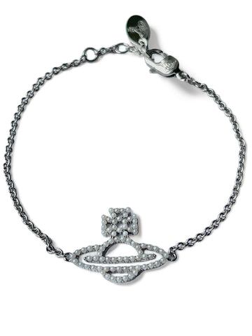 Vivienne Westwood Isla Bracelet, Platinum/Creampearl