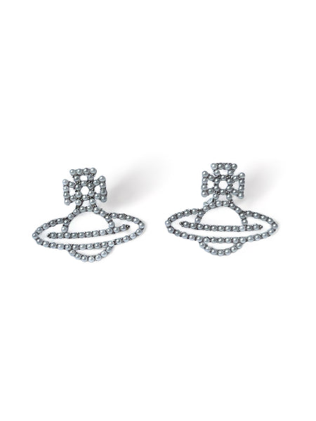 Vivienne Westwood Isla Earrings - Platinum/Creampearl