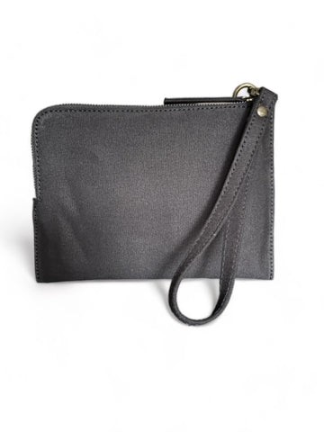 WDTS - Window Dressing the Soul - Black Canvas Pouch with strap