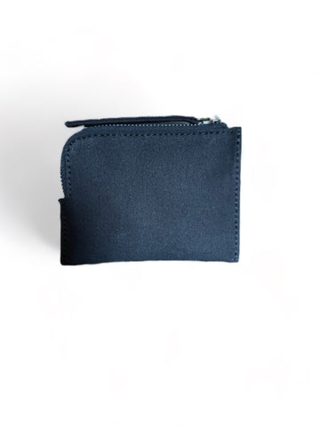 WDTS - Window Dressing the Soul - Black Canvas Zipped Wallet