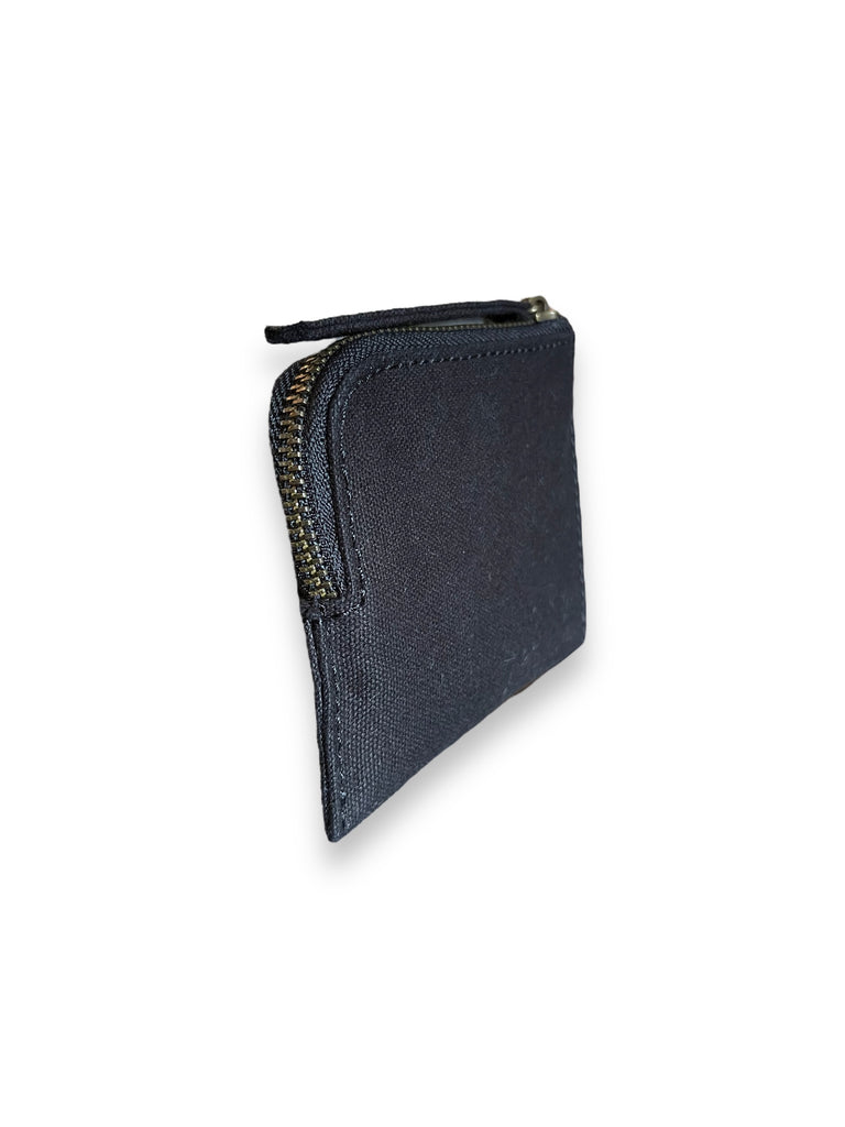 WDTS - Window Dressing the Soul - Black Canvas Zipped Wallet