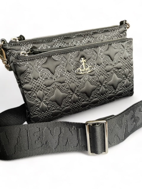 【Vivienne Westwood】送料/関税込 Penny DB クロスボディバッグ Vivienne Westwood Penny DB Crossbody Pouch, Black
