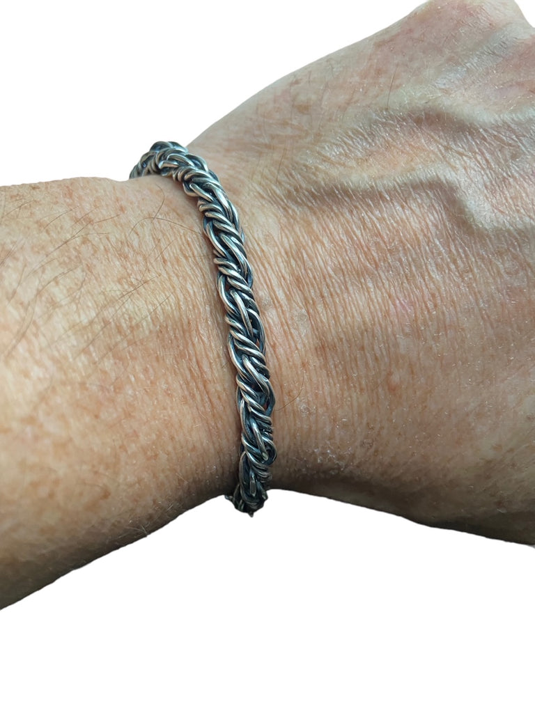 WDTS twisted 925 Silver Bracelet