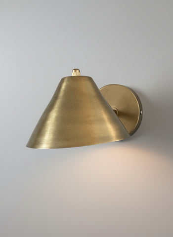 Wall Lamp, Antera Small, Brass finish iron
