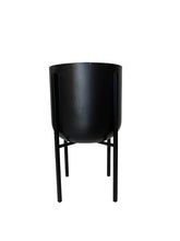 WDTS Black Metal Planter with Legs