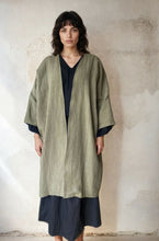 WDTS  - Danya Kimono coat Olive Linen
