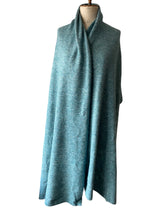 Rundholz AW25 2467706 knitted scarf lagoon mel