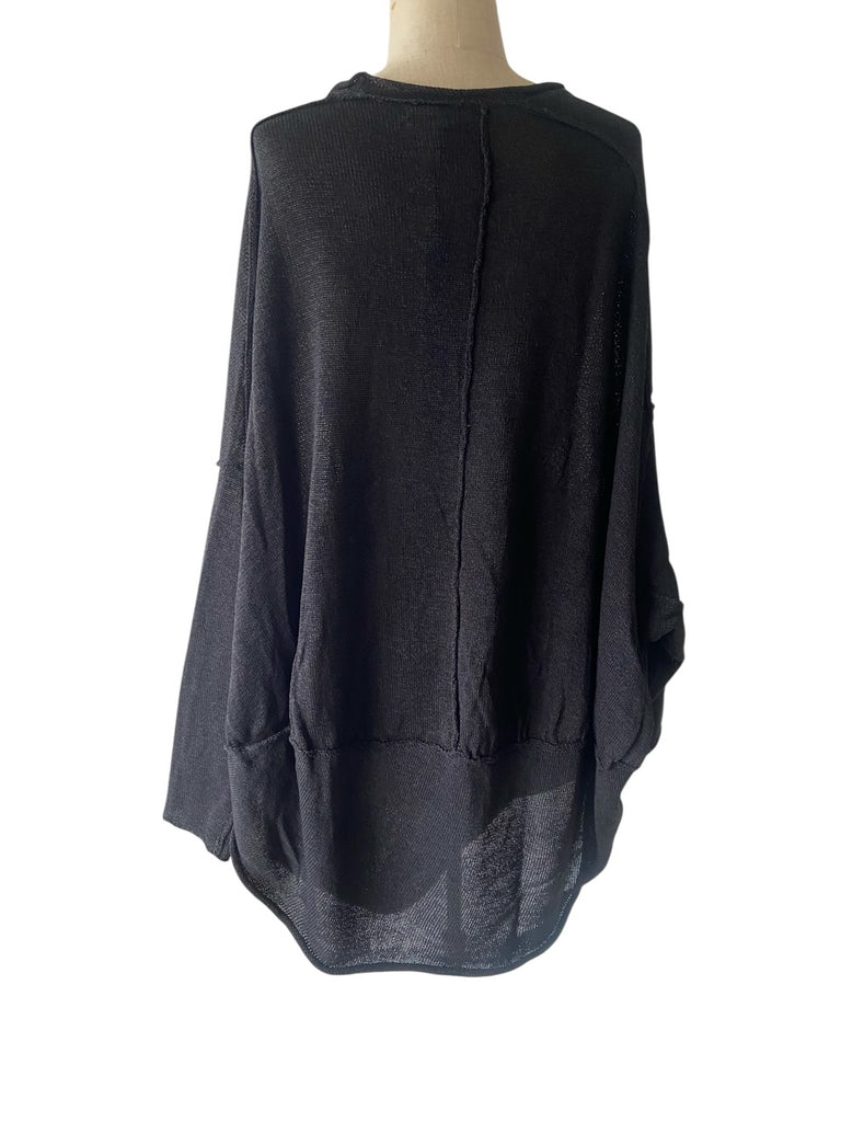 Rundholz SS26 1427003 Knitted Tunic - Black