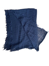 Rick Owens FW26 Rick Owens  KNITTED PASHMINA FRAYED SCARF