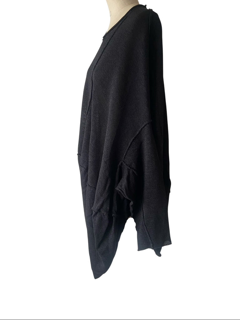 Rundholz SS26 1427003 Knitted Tunic - Black