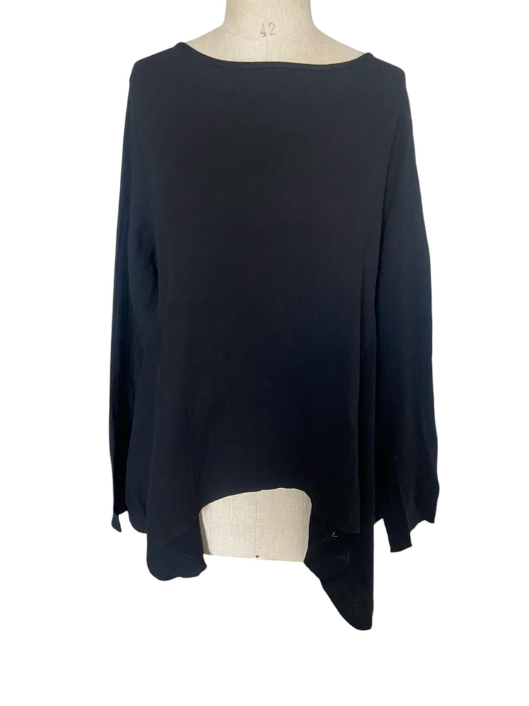 WDTS  Lila top black