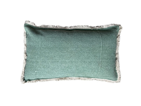 Dara Cotton Cushion 30x50cm - Olive