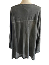 Rundholz SS24 2310506 t-shirt - Charcoal Cloud