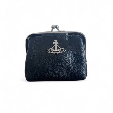 新品　ヴィヴィアン　FRAME COIN PURSE Vivienne Westwood Embroidered Orb Frame Velvet Coin Purse