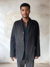 WDTS Mens Chore Jacket Black Cotton Drill
