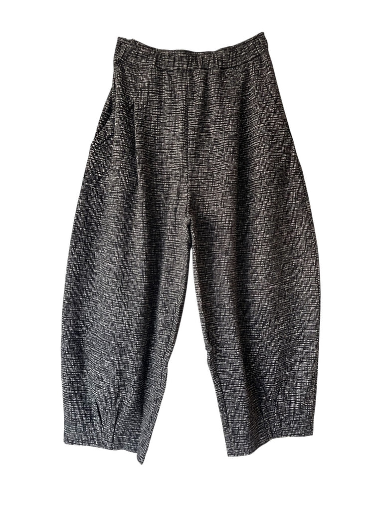 MAMA B AW25 Bianco J Pants Nero