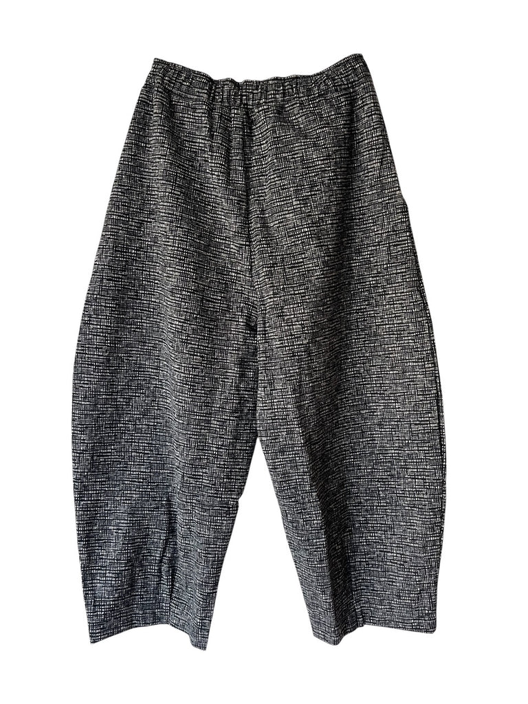 MAMA B AW25 Bianco J Pants Nero