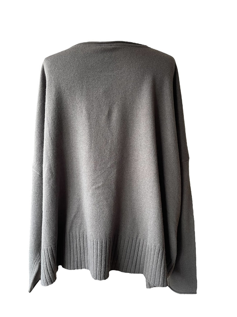 Rundholz AW25 3450708 pullover dark grey