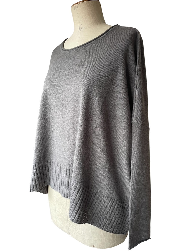 Rundholz AW25 3450708 pullover dark grey