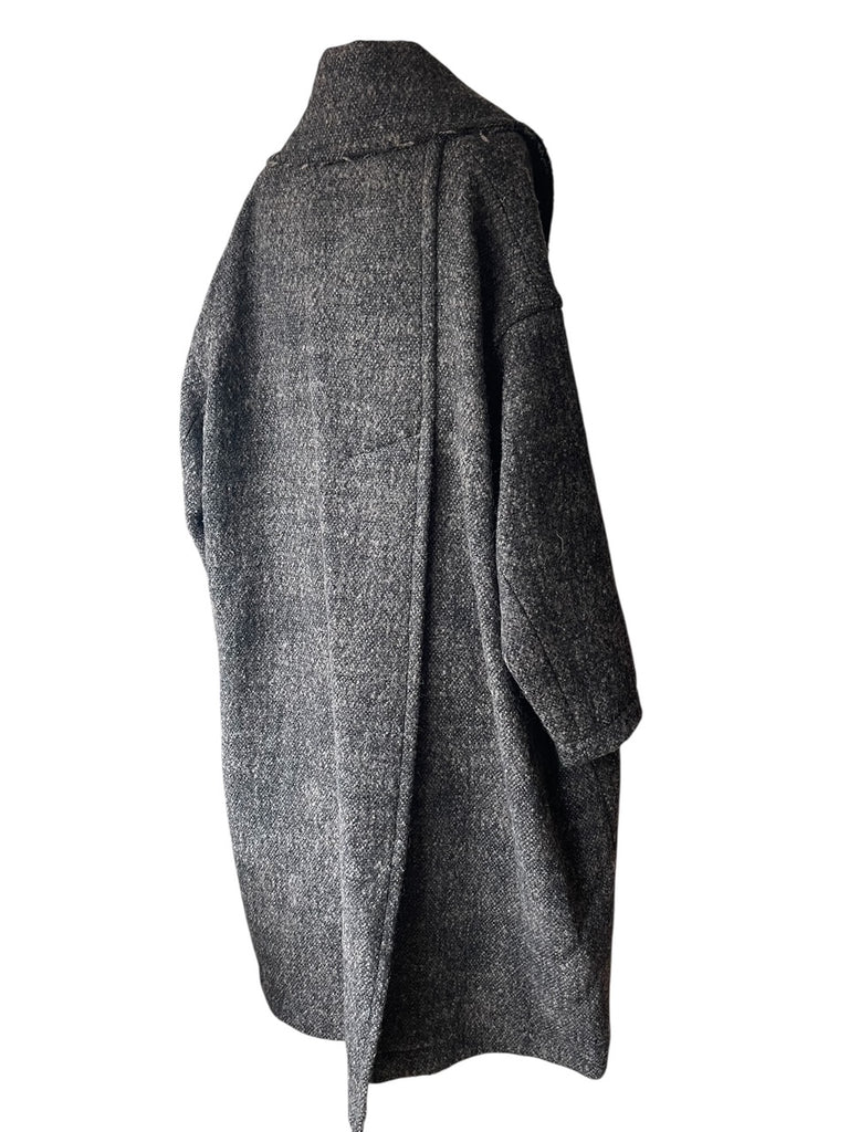 Rundholz AW25 1121201 coat turf mel
