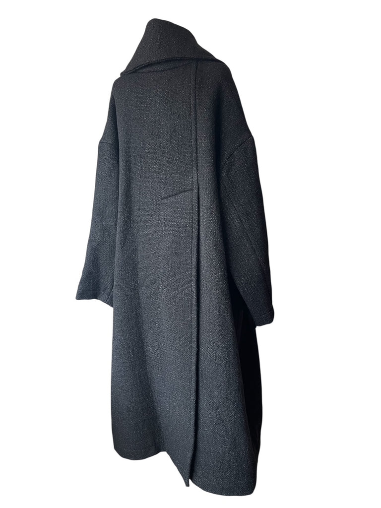 Rundholz AW25 1121201 coat black mel