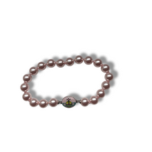 Vivienne Westwood Loelia Bracelet Platinum Light Pink