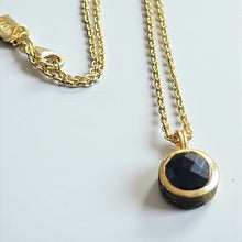 WDTS Mini Pavani Necklace - Black onyx stone