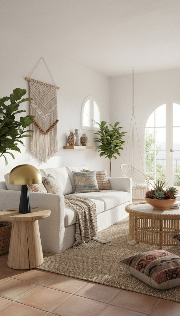 Janus lamp - Iron Black and Gold