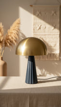 Janus lamp - Iron Black and Gold