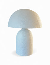 Elara lamp - Papier Mâché & Iron in White