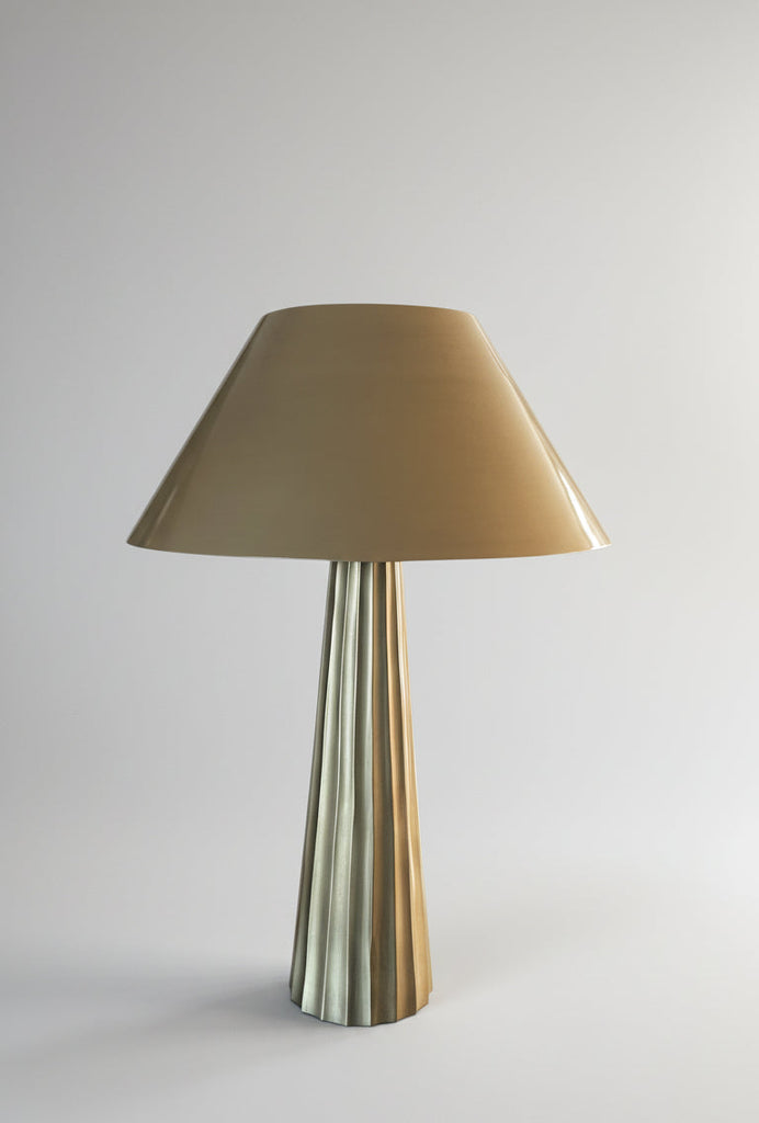 Ersa lamp - Iron Lamp in Gold