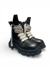 Rick Owens SS26 JUMBOLACE ARMY BOZO TRACTOR LEATHER BOOTS