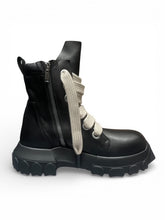 Rick Owens SS26 JUMBOLACE ARMY BOZO TRACTOR LEATHER BOOTS