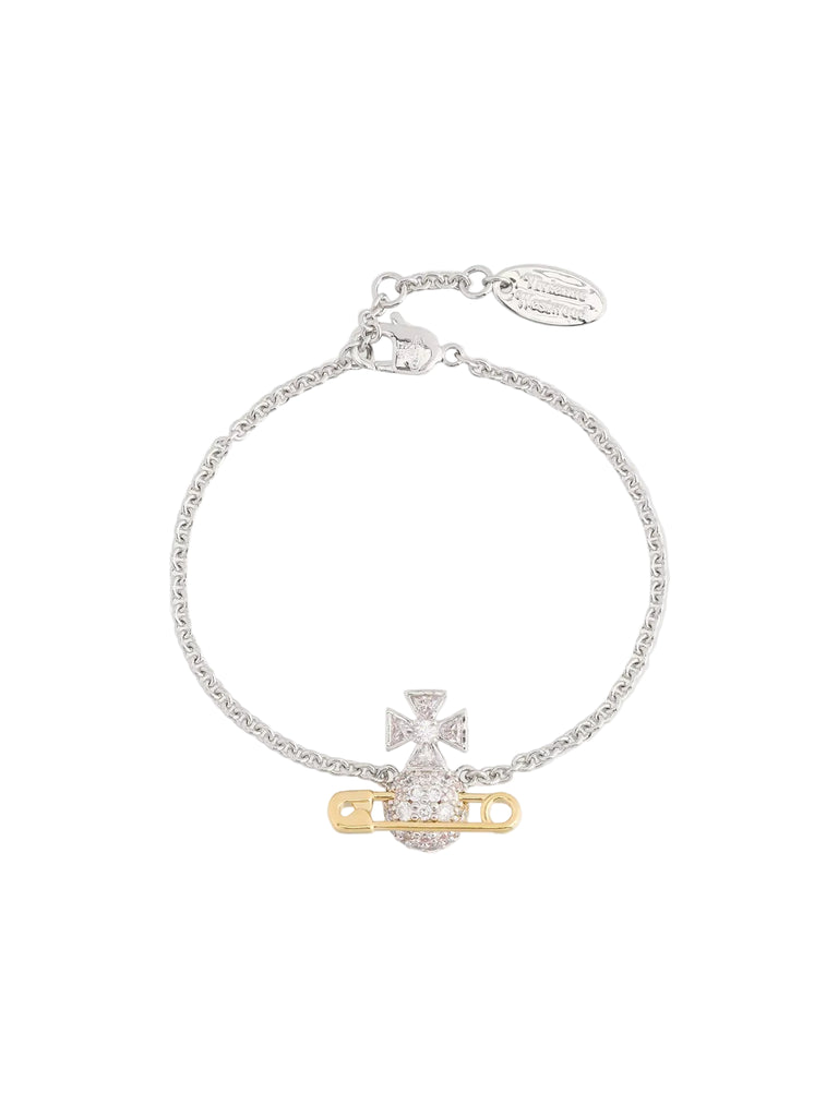 Vivienne Westwood HECTORINA BRACELET - PLATINUM / GOLD / WHITE