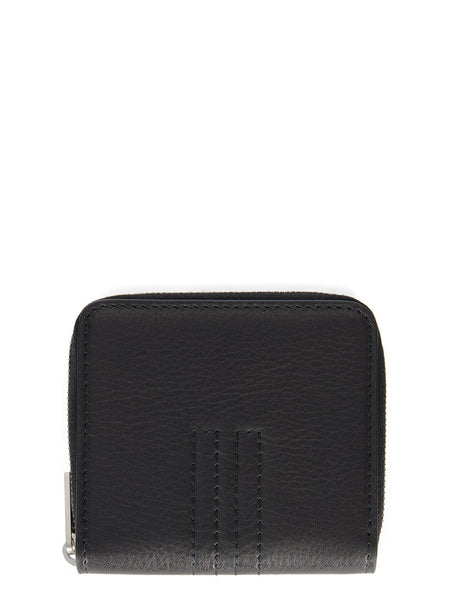 RICK OWENS FW23 LEATHER ACCESSORY ZIPPED