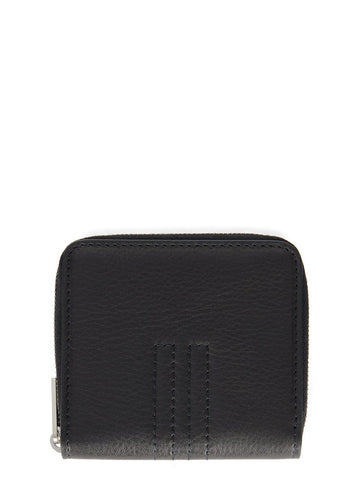 RICK OWENS FW23 LEATHER ACCESSORY ZIPPED
