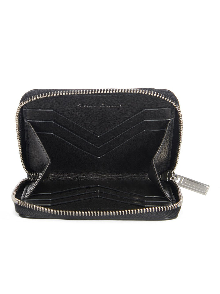 RICK OWENS FW23 LEATHER ACCESSORY ZIPPED | CollardManson