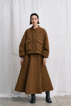 Rabens Saloner Chestnut Tech quilt jacket Rhea
