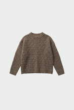 AW26 DECORATIVE-KNIT SWEATER MINK