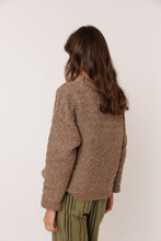 AW26 DECORATIVE-KNIT SWEATER MINK
