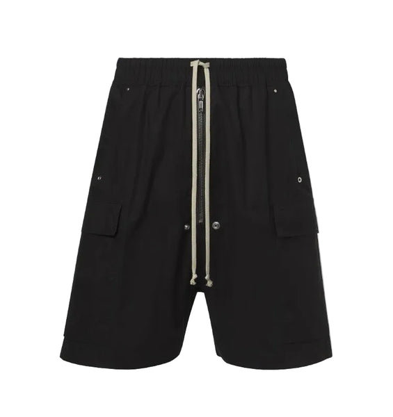 DRKSHDW BY RICK OWENS SS26 TEMPLE - SHORTS - CARGOBELA SHORTS - BLACK